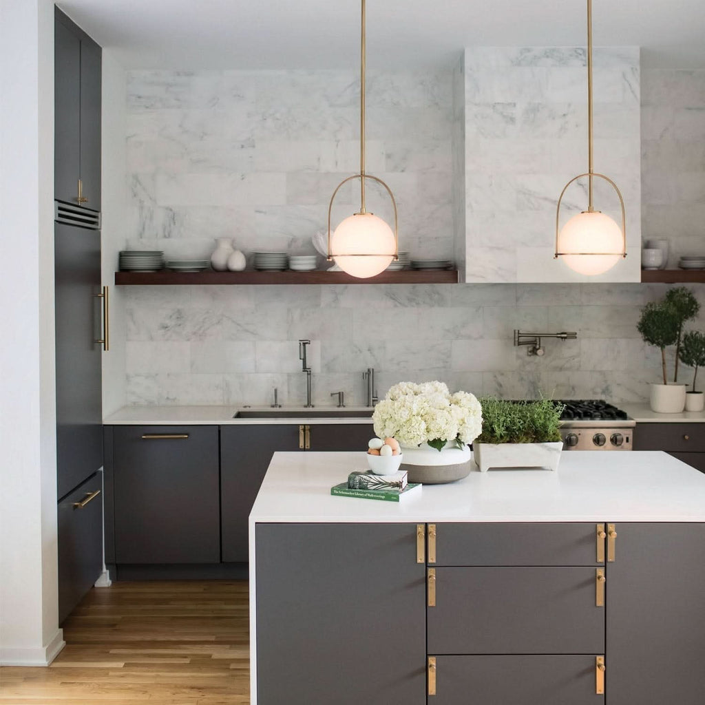 Aurora Opal Glass Pendant Lamp With Diffuse Warm Light For Dining And Living Areas