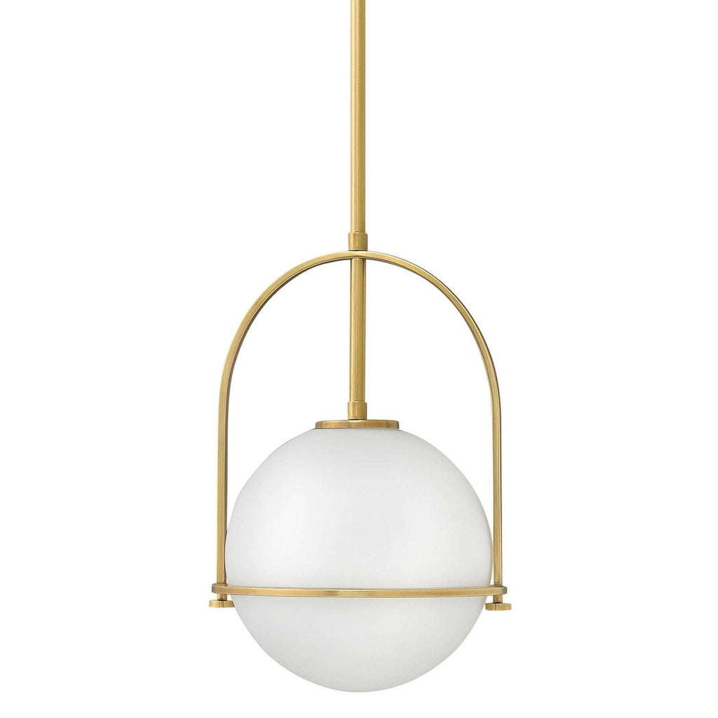 Aurora Opal Glass Pendant Lamp With Diffuse Warm Light For Dining And Living Areas
