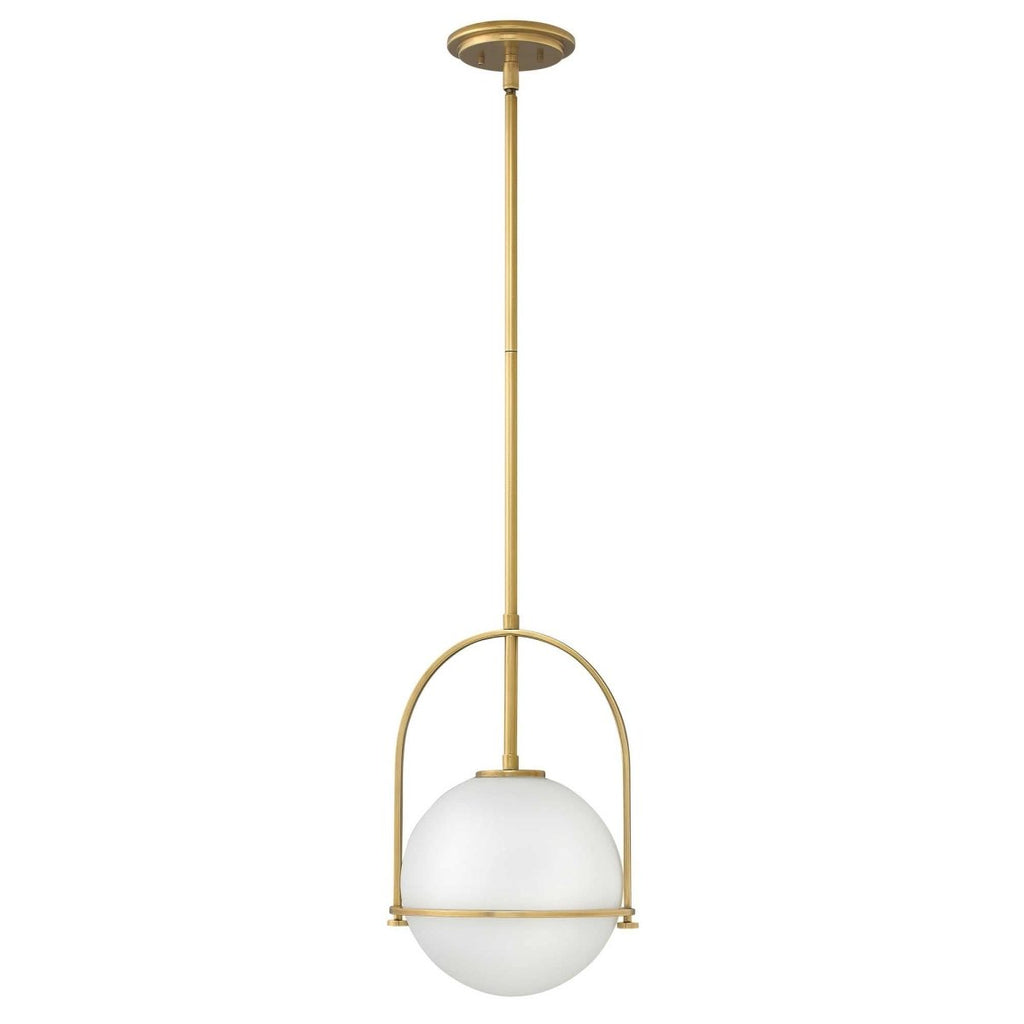 Aurora Opal Glass Pendant Lamp With Diffuse Warm Light For Dining And Living Areas