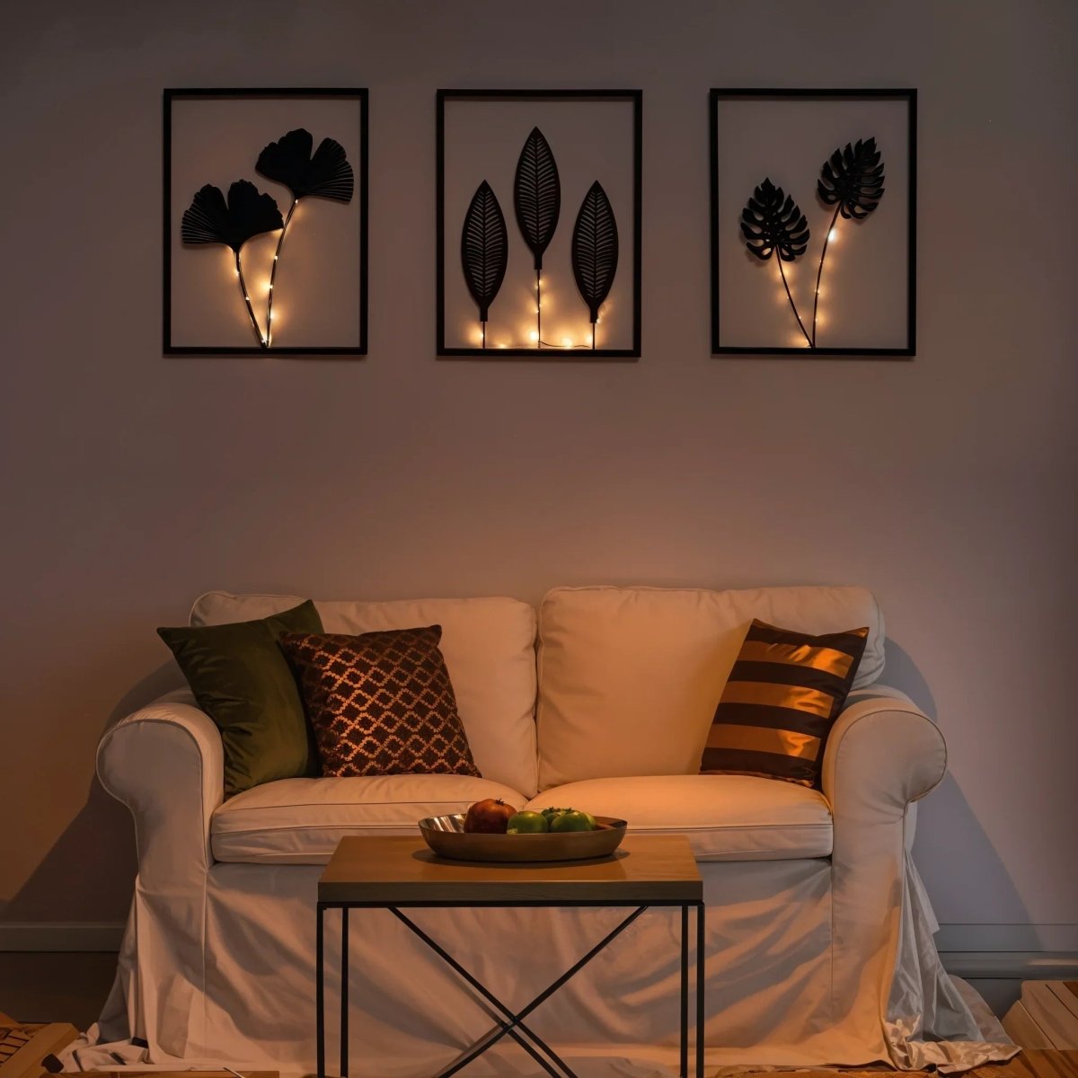 AuraNest Color Changing LED Frame Lamp Set For Cozy Ambient Interiors