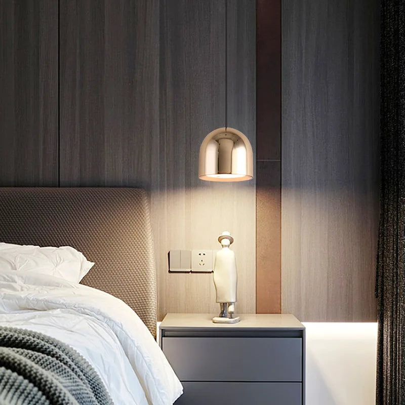 KairoLume Long Line Pendant Light in Aluminum Clear Glow