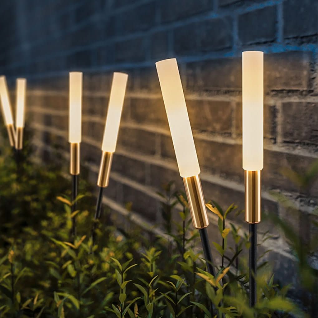 LumaGrove Outdoor Solar Reed Lights for Ambient Garden Lovers